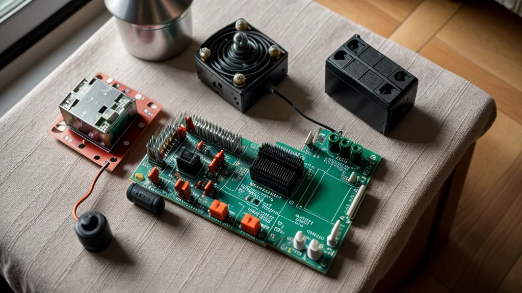 Revisión de resortes y contactos de pilas dentro del control remoto de TV durante la reparación electrónica