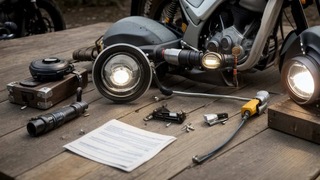 Regulador de voltaje de la moto montado en el chasis, sospechoso de faros que se funden